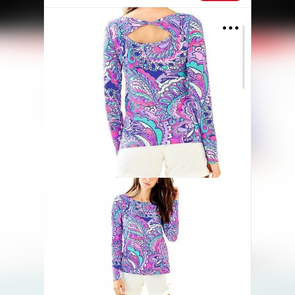 Lilly Pulitzer Tristan Top Long Sleeve Sz.M